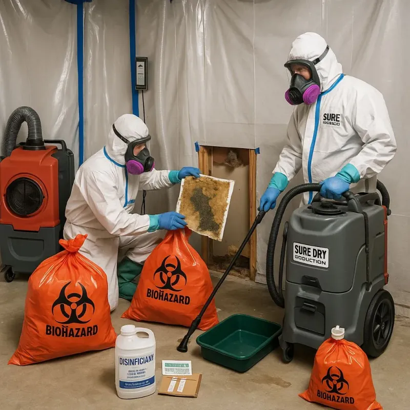 Contaminated Water Handling Protocols process in Lexington, MS